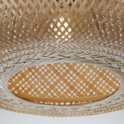 Langkawi Round Natural Bamboo Pendant Lamp 50 cm