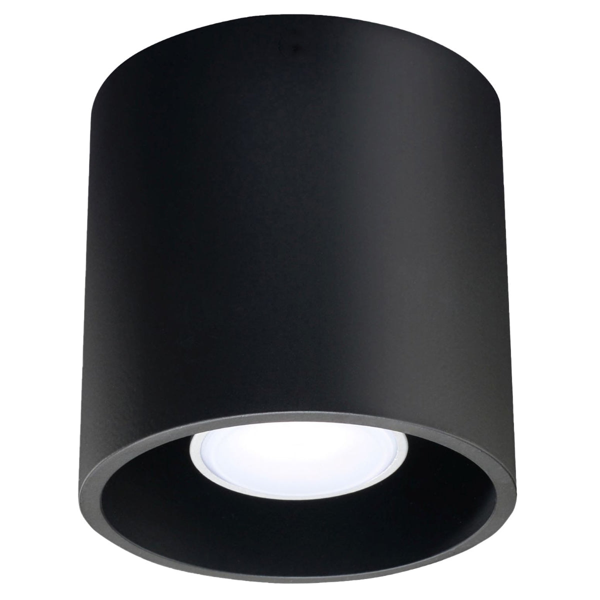 Black LED Cylinder Ceiling Light