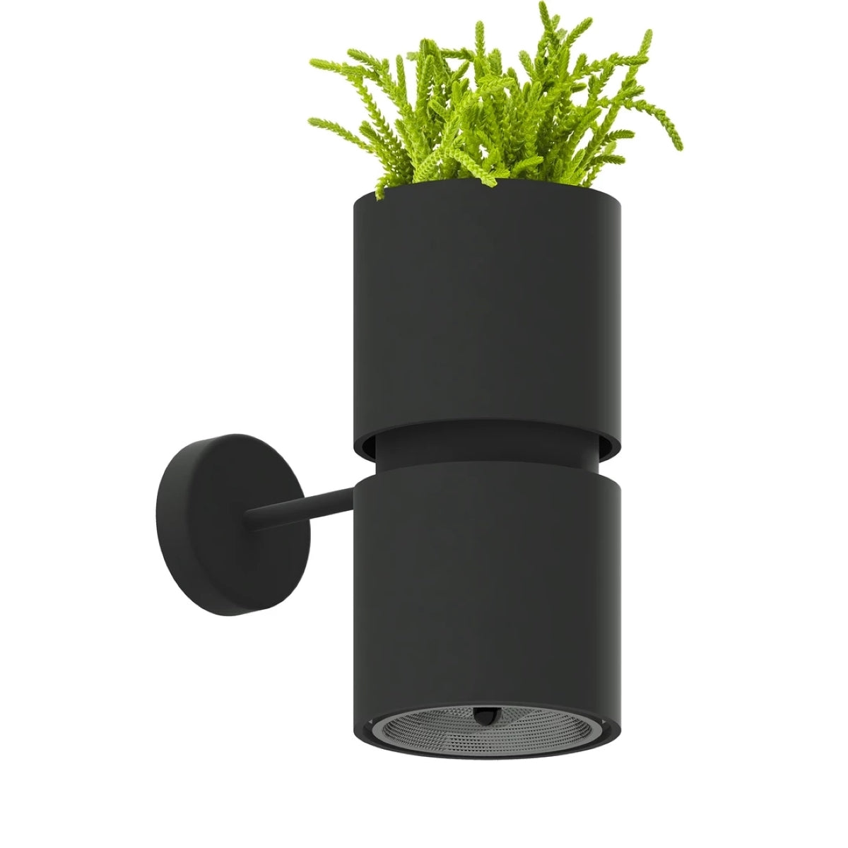 Applique Support Plante noir