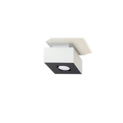 Lámpara de techo LED blanca refinada