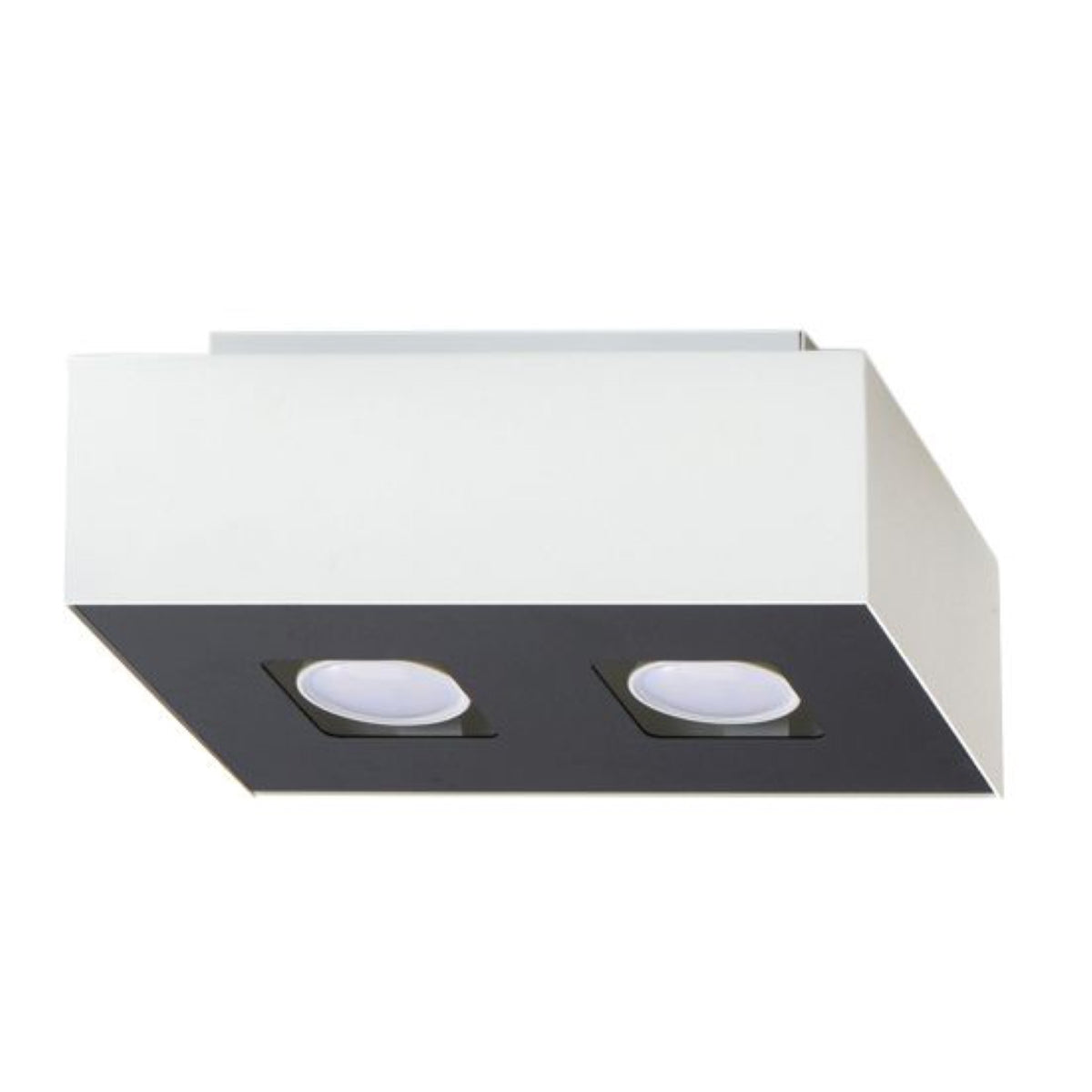Plafonnier Double Raffiné LED blanc