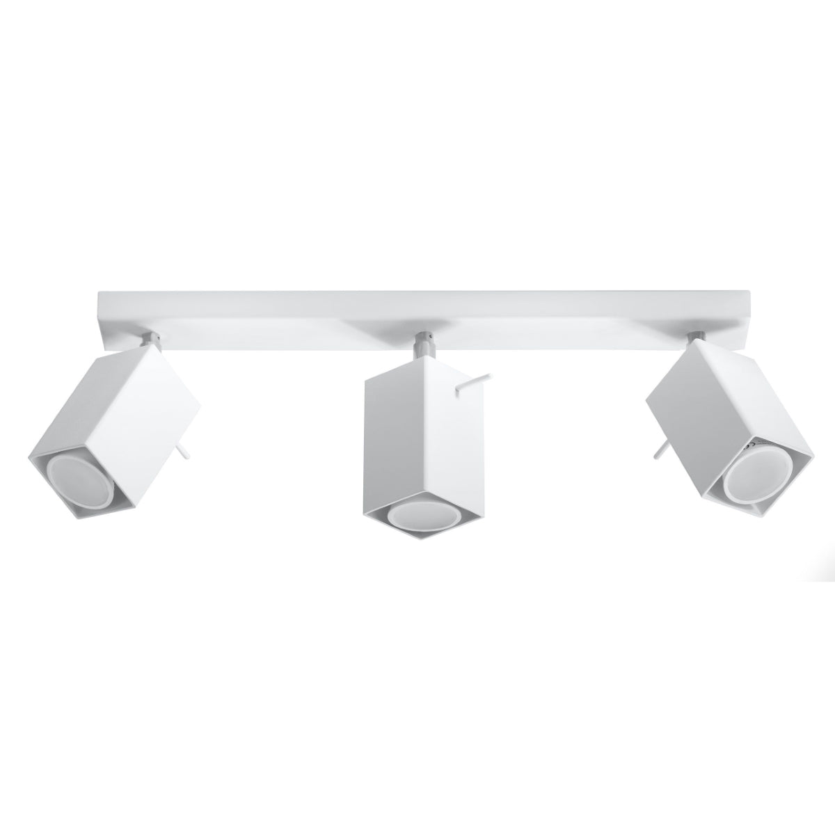 Square Directional Ceiling Light 3 LED white