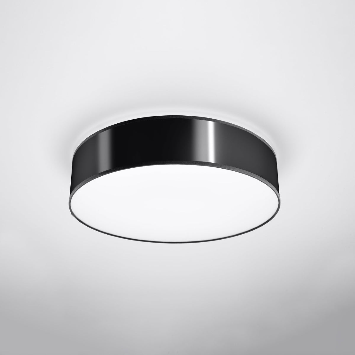 Arena 45 black ceiling light