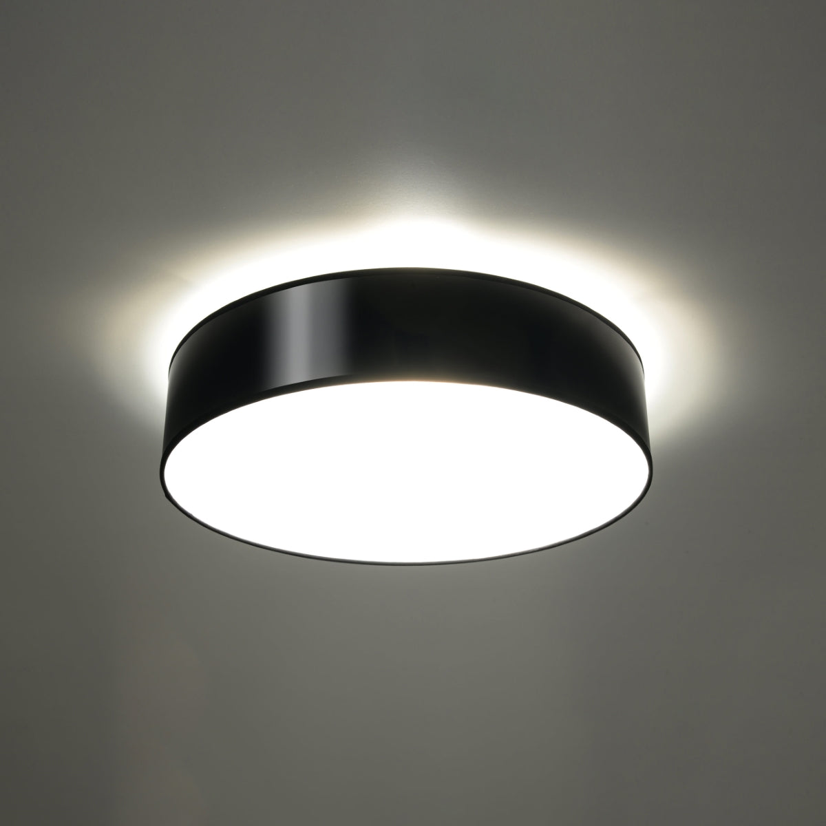 Arena 45 black ceiling light