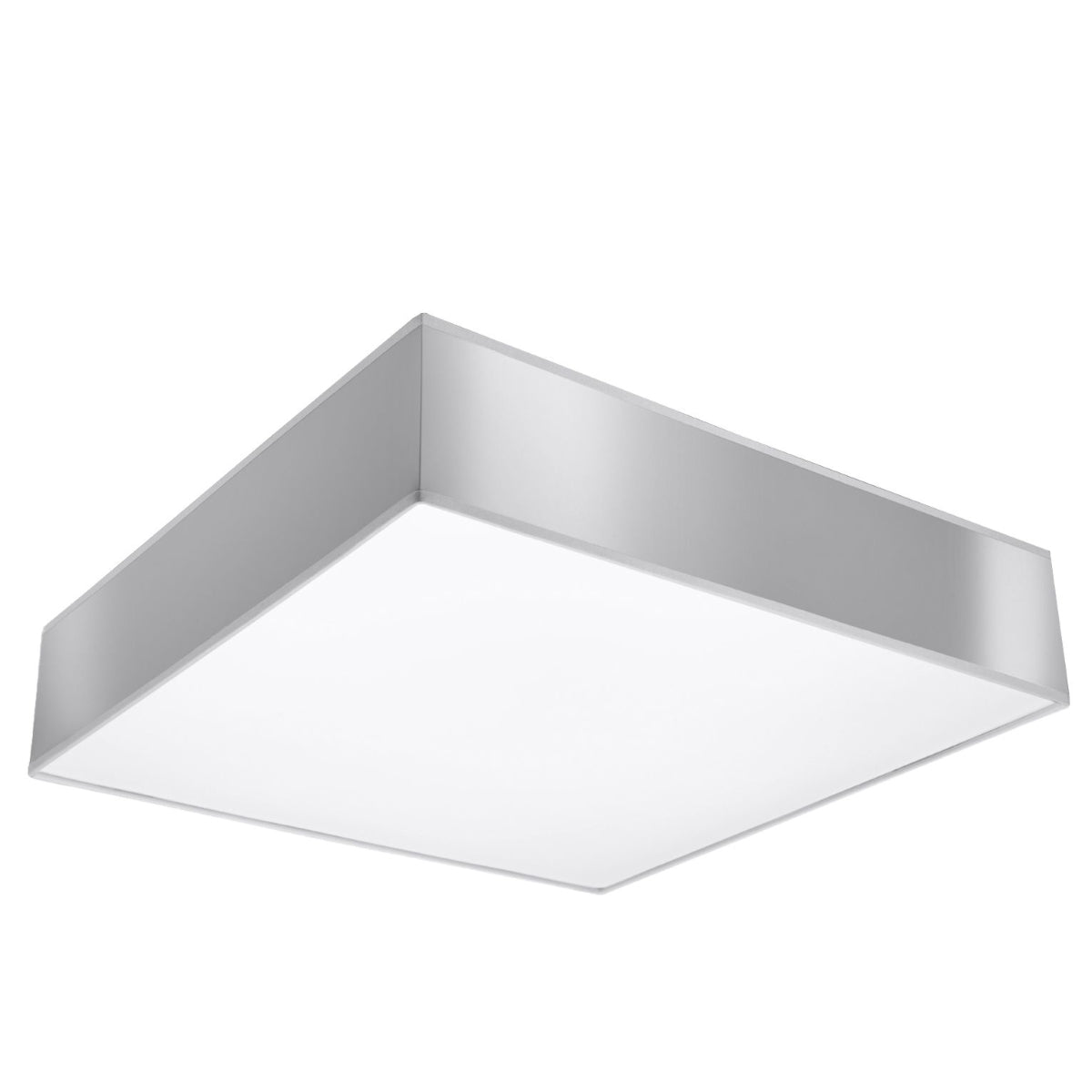 Plafonnier Plateforme Carré 45 gris