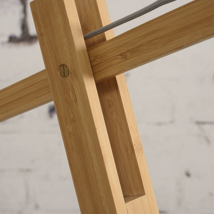 Iguazu Stehlampe Jute und natürlicher Bambus 218 cm