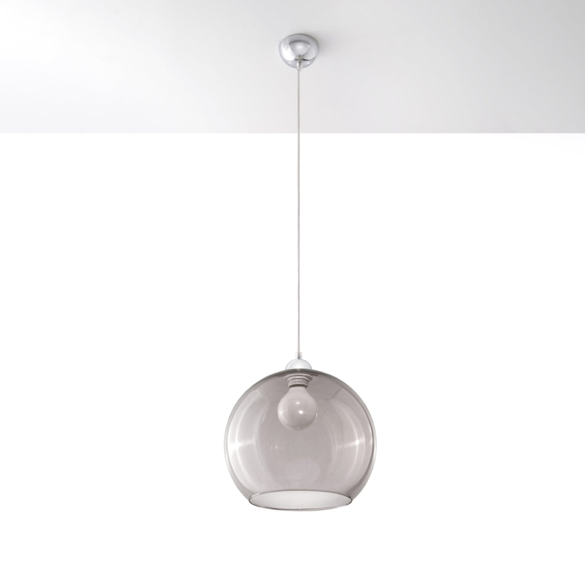 Graphite Bubble Pendant Lamp