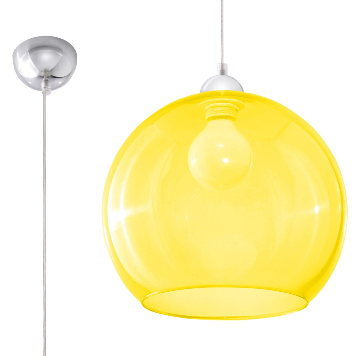 Yellow Bubble Pendant Lamp