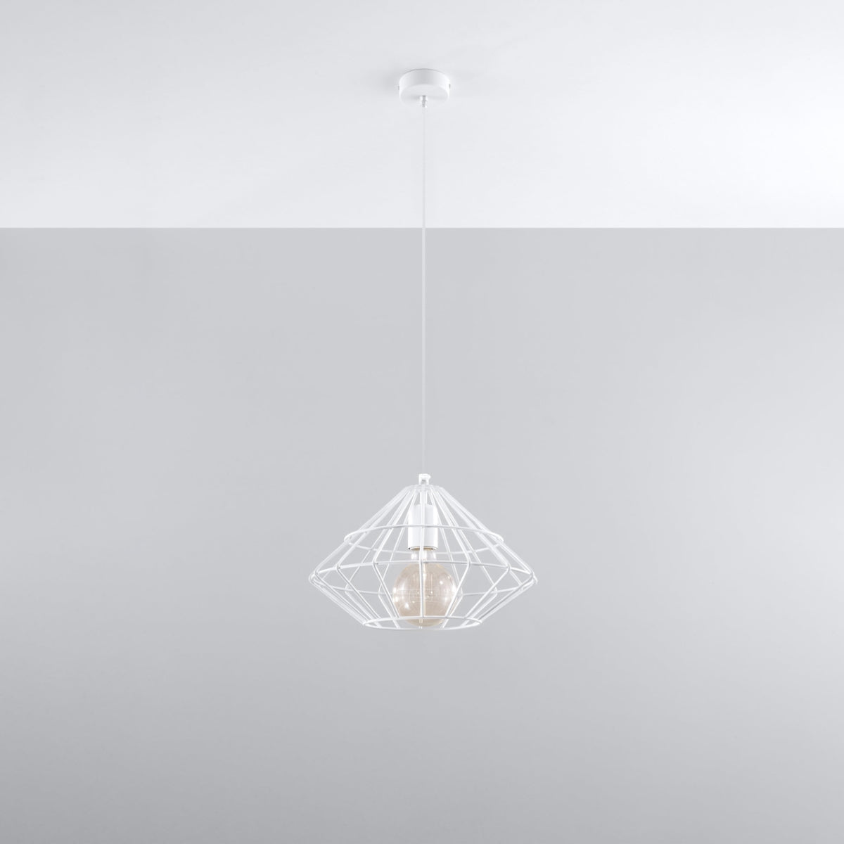 Umberto white pendant lamp