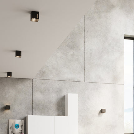 Schwarze Pixar-Deckenleuchte