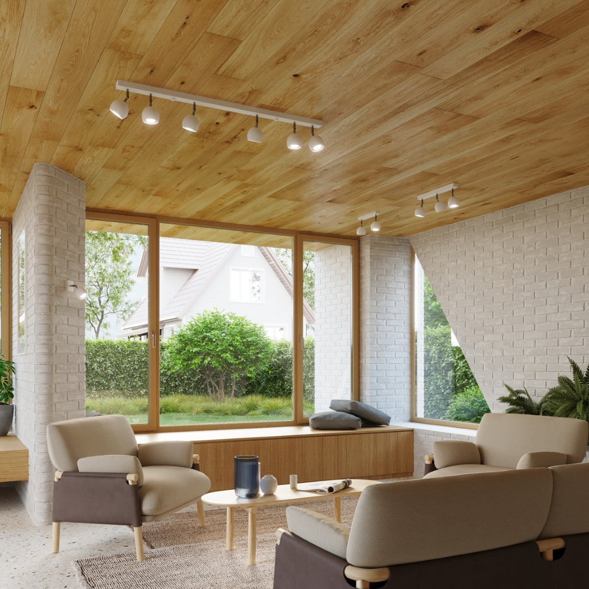 Plafonnier Oculaire LED 4 blanc