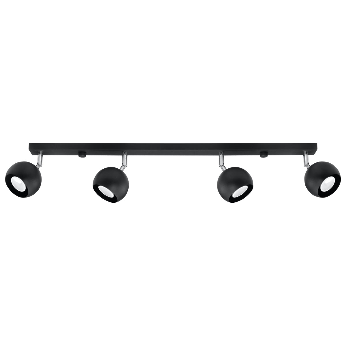 Ocular LED Ceiling Light 4L Black
