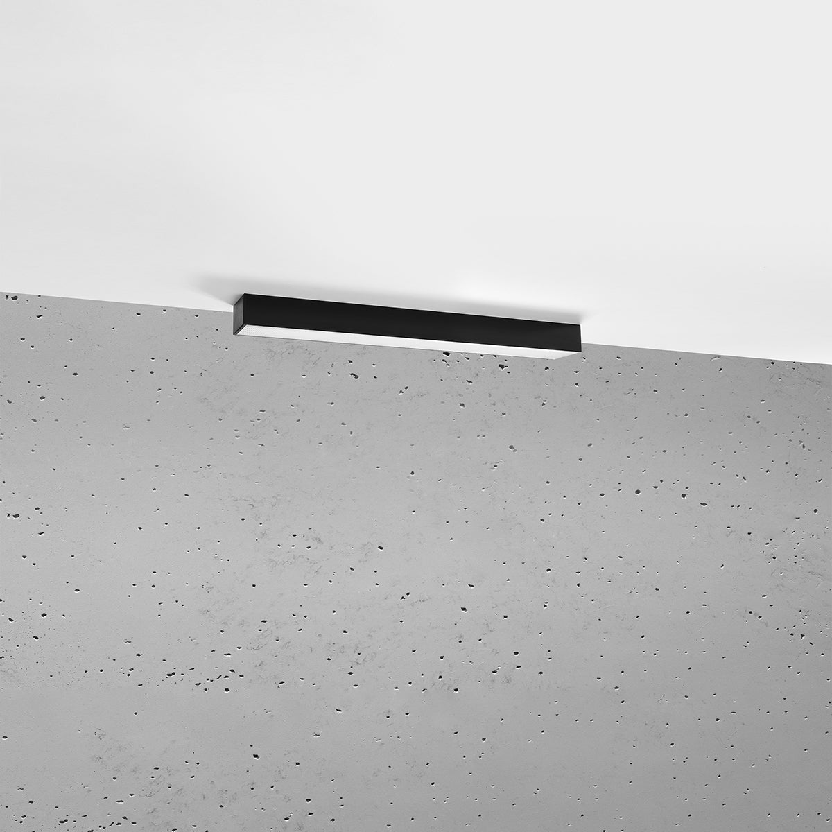 Plafonnier Barre Moderne 67 noir