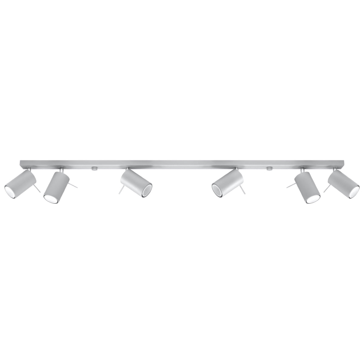 Plafonnier Directionnelle 6L LED gris