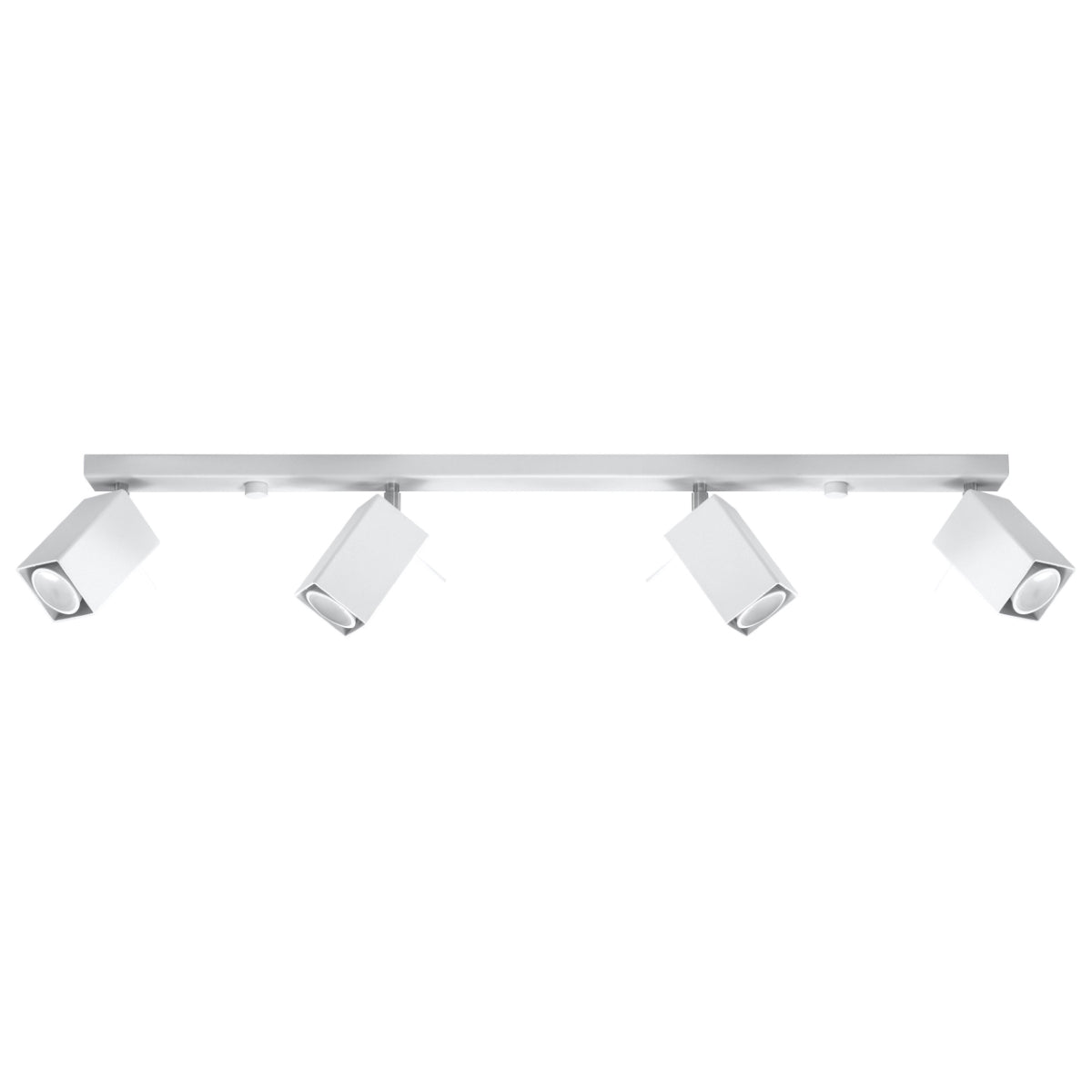Square Directional Ceiling Light 4L white