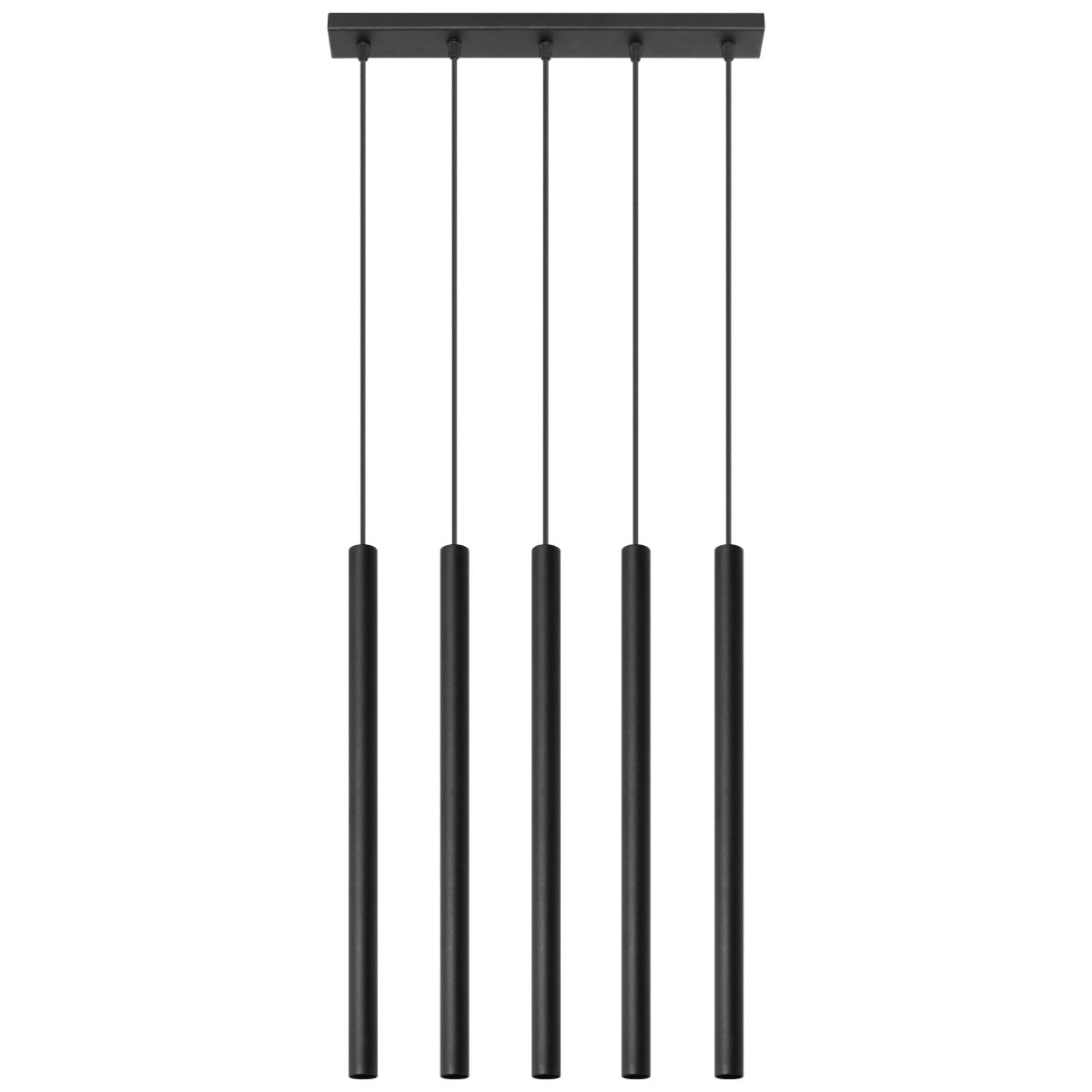 Lampe pendante Halo 5 noir