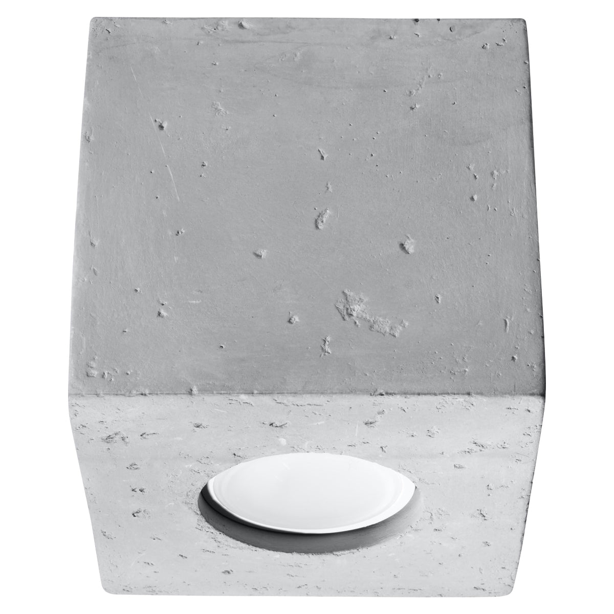 Concrete LED Cube Ceiling Light