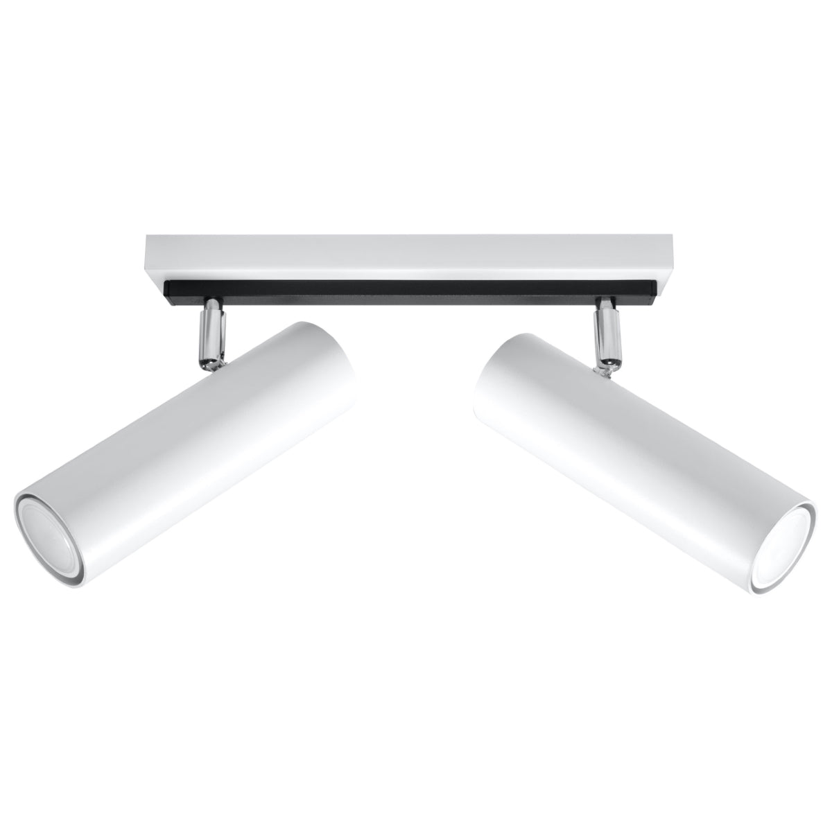 Plafonnier Tube Ajustable 2 blanc