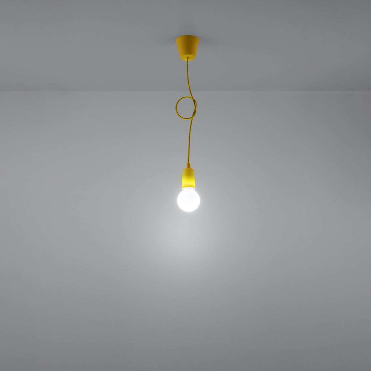 Pure Line 1 Pendelleuchte gelb
