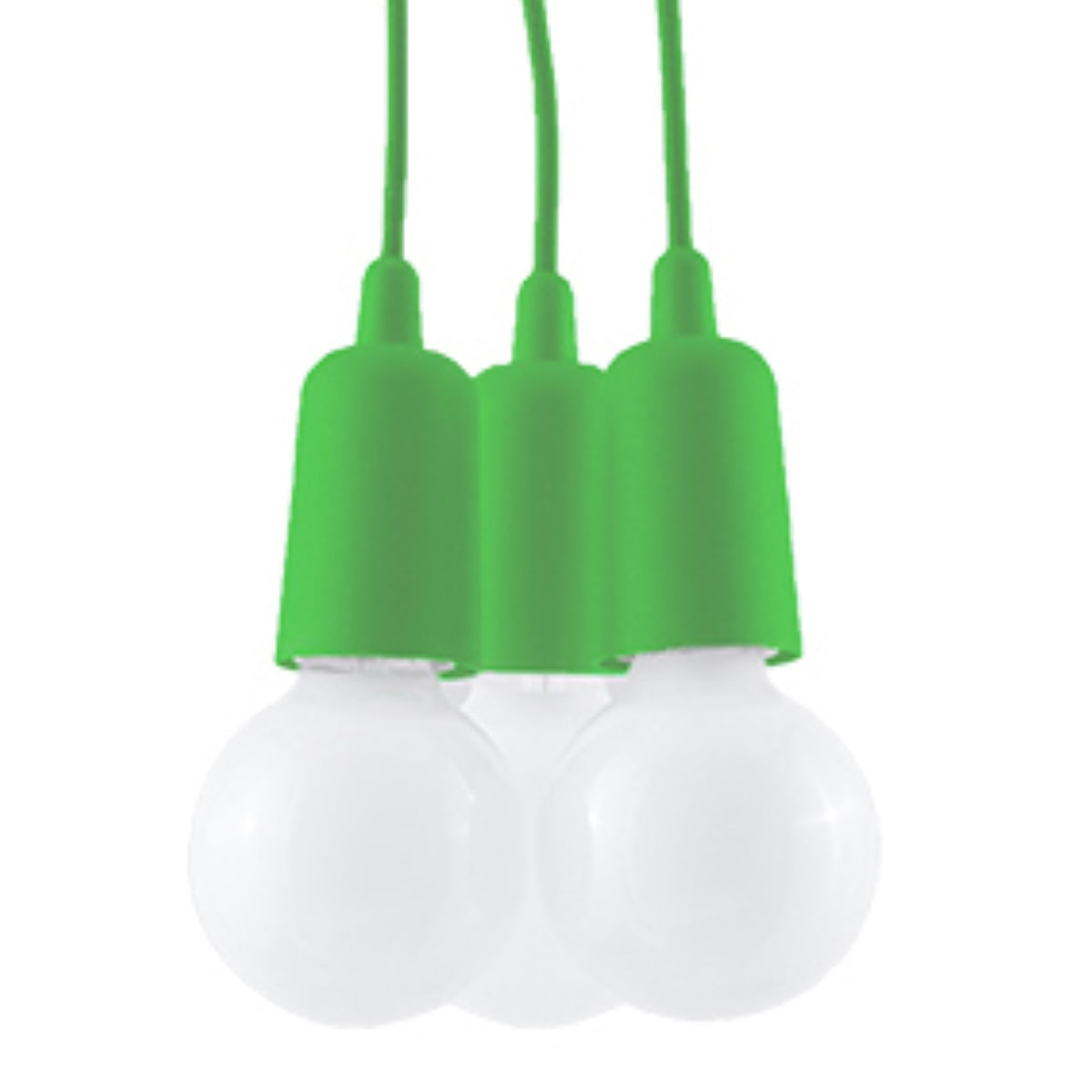 Lampe pendante Ligne Pure 3 vert
