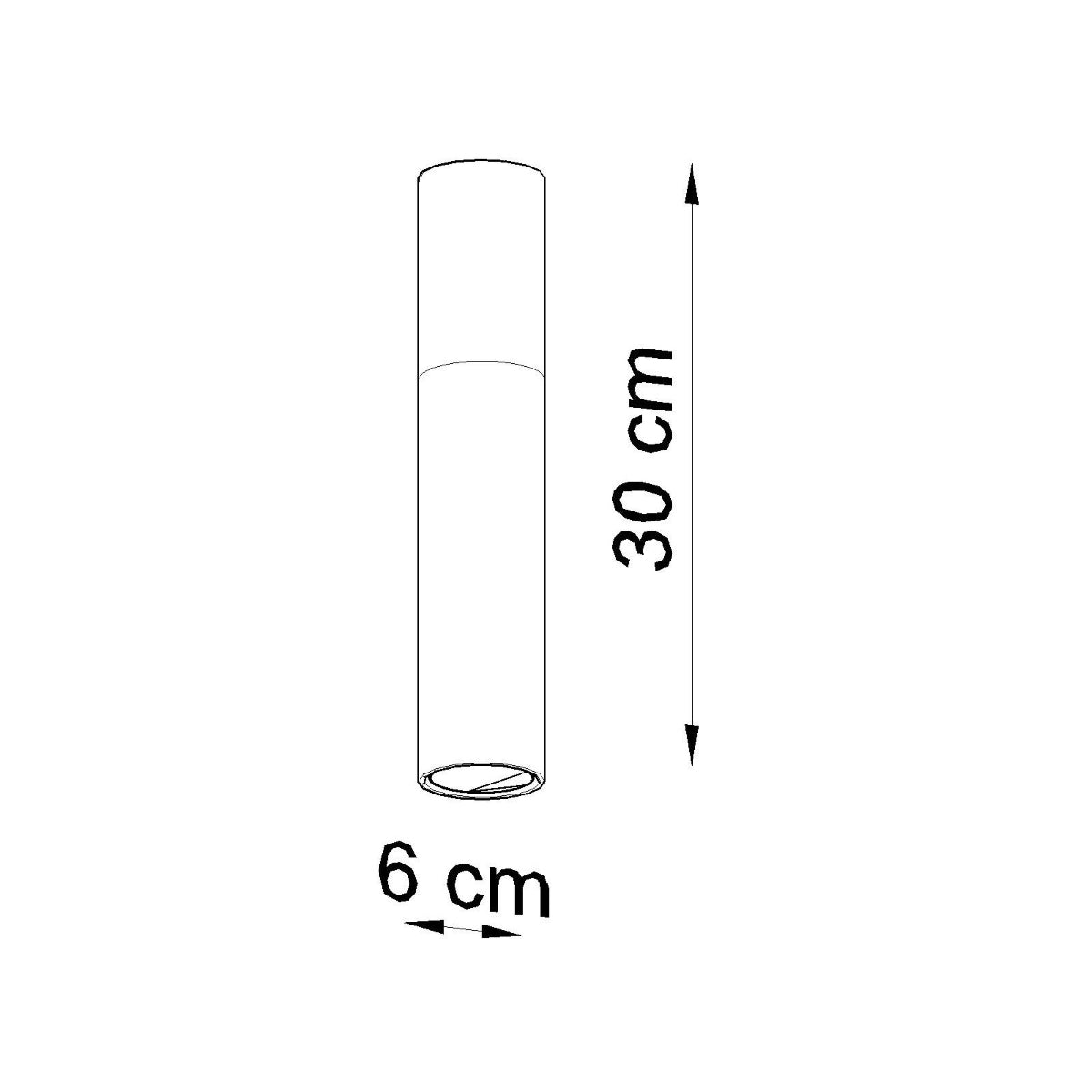 Plafonnier Bicolore blanc