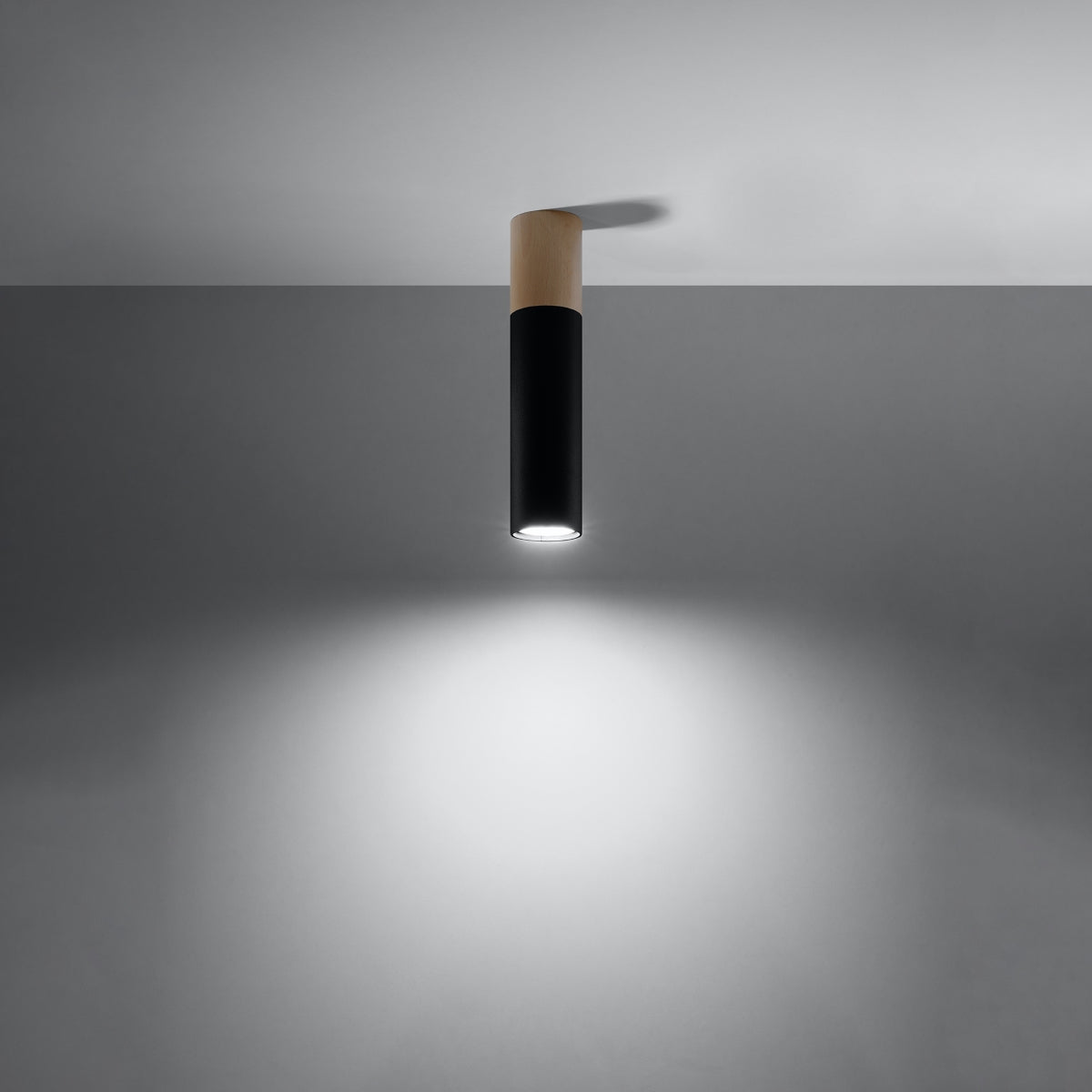 Plafonnier Bicolore noir