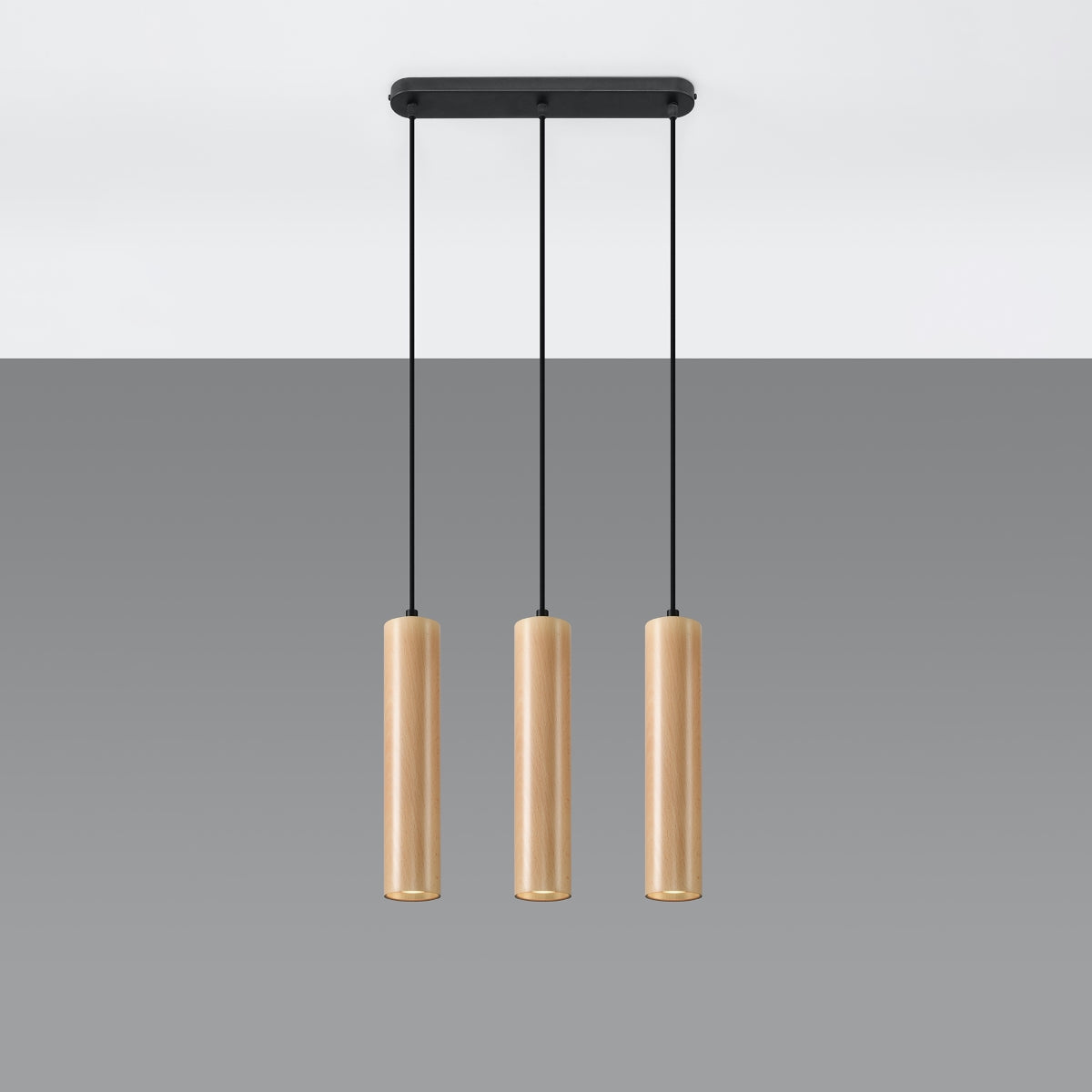 Lampe suspendue Bois Circulaire 3
