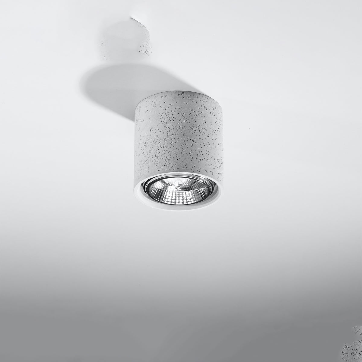 Solid Chic Concrete Ceiling Light
