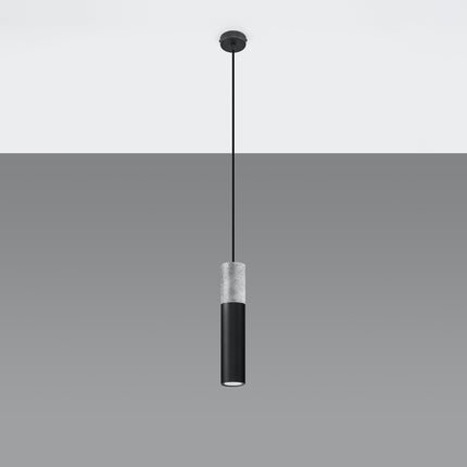 Column 1 black hanging lamp