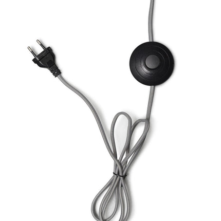 Bhutan Bambus Stehlampe Schwarz und Natur 218 cm