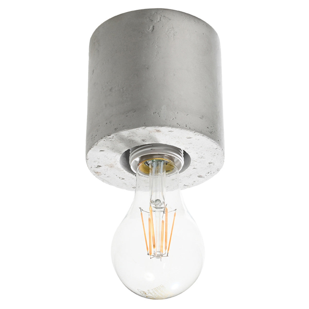 Pure Circular Concrete Ceiling Light