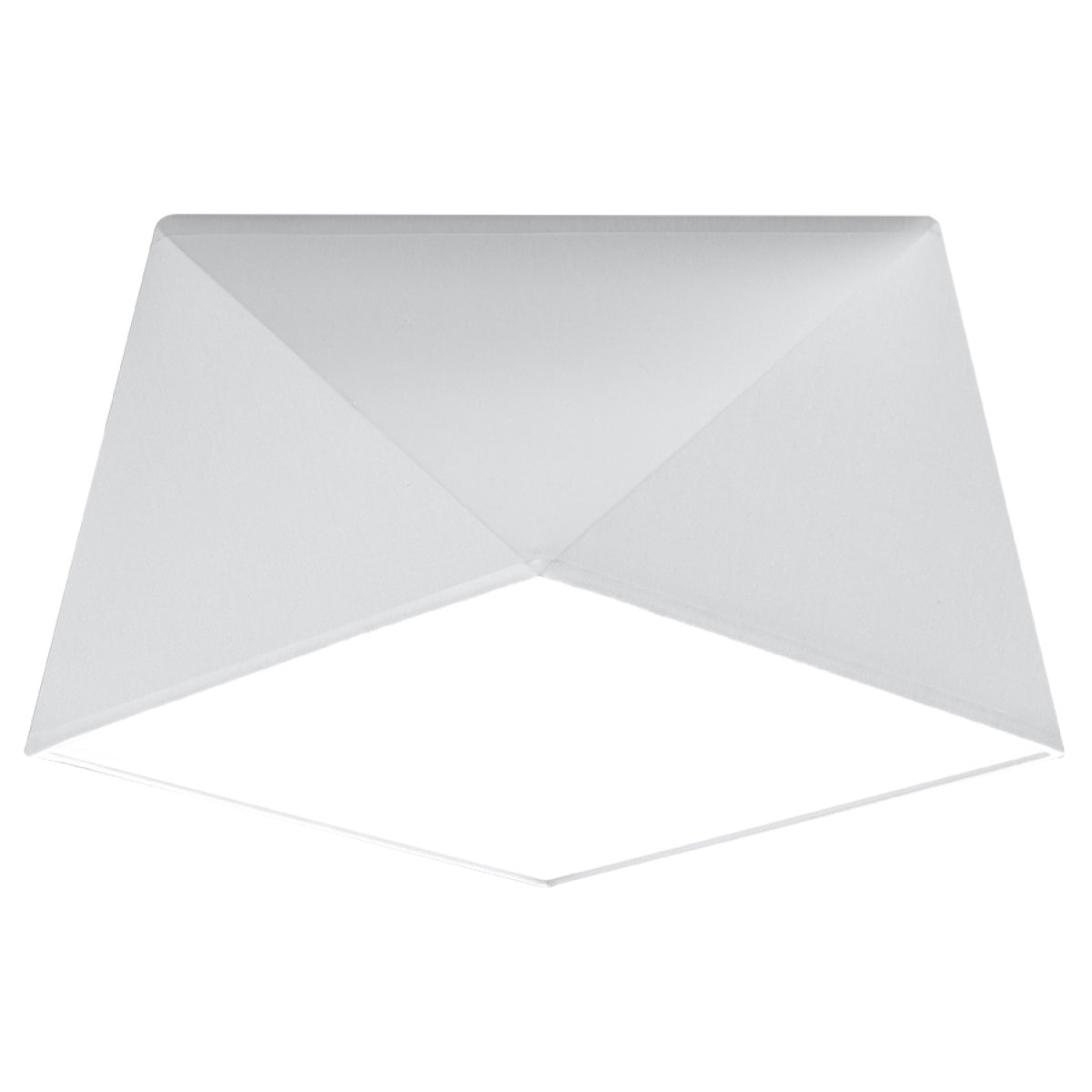 Plafonnier Géométrique Hexa 25 blanc