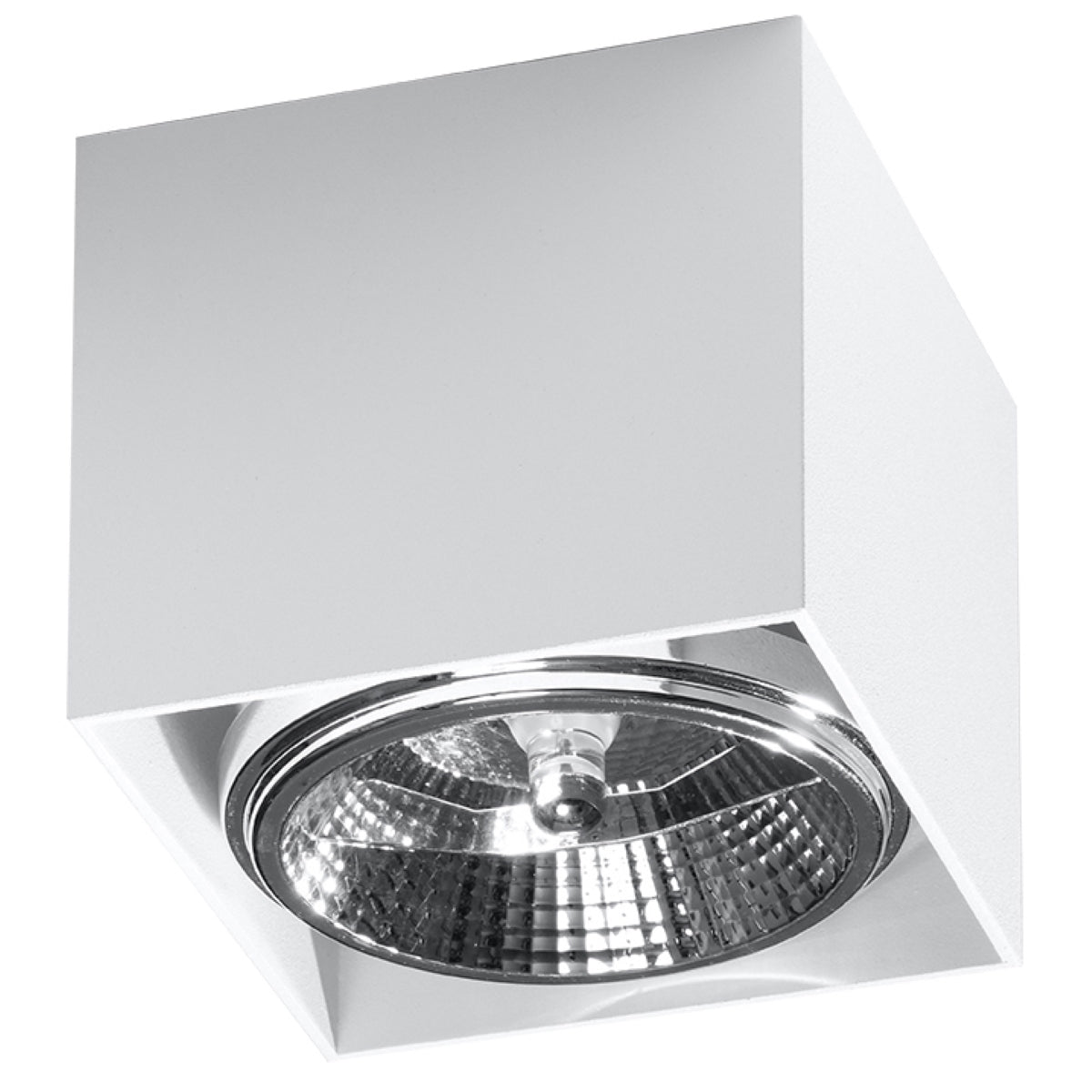 Sobre Square White Ceiling Light