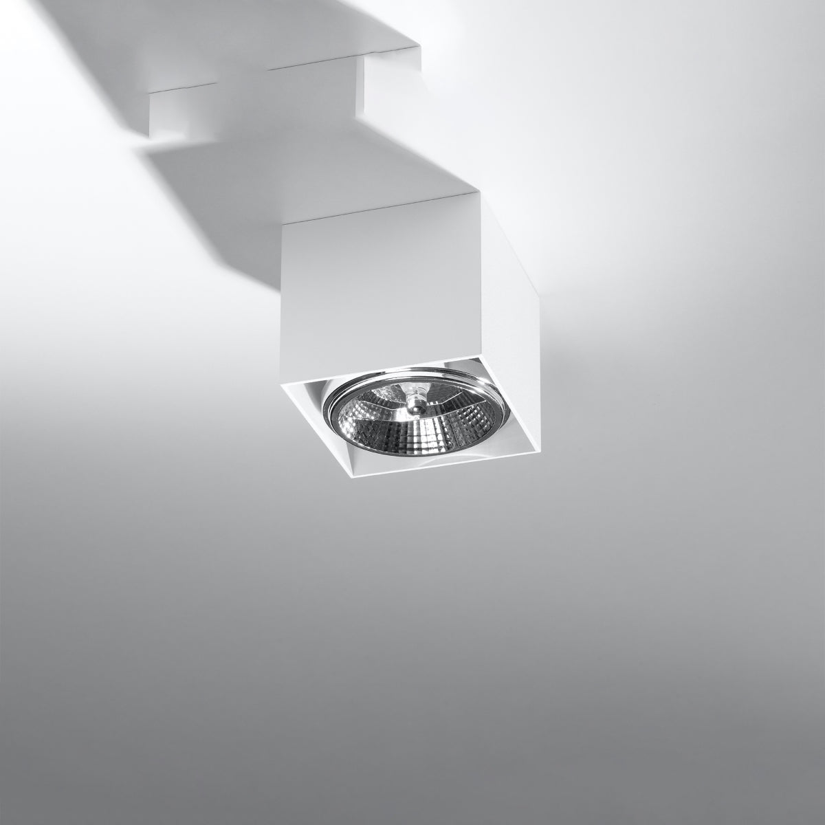 Sobre Square White Ceiling Light