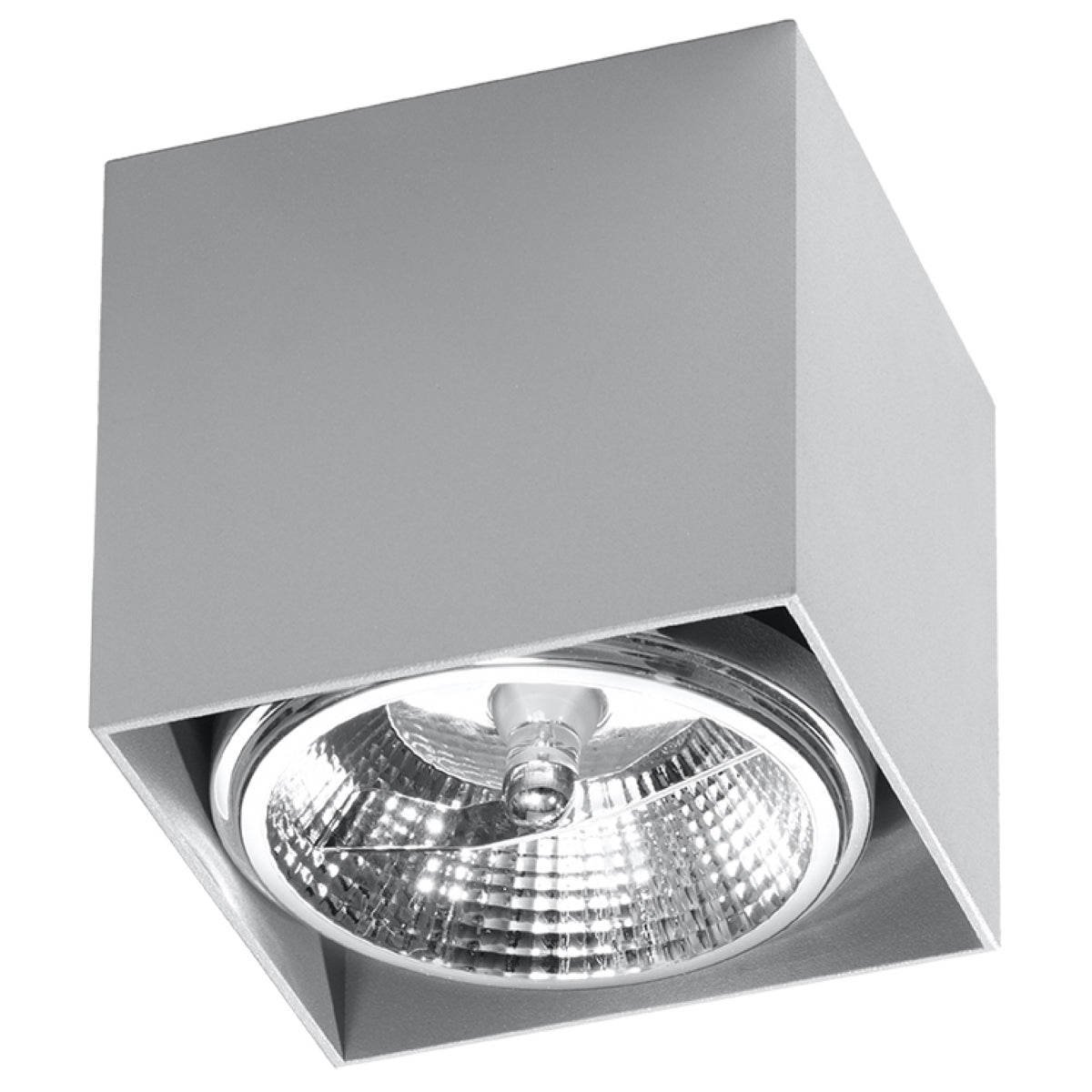 Sobre Square Grey Ceiling Light