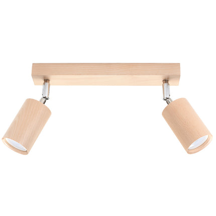 Minimalist Natural Wood Ceiling Light 2
