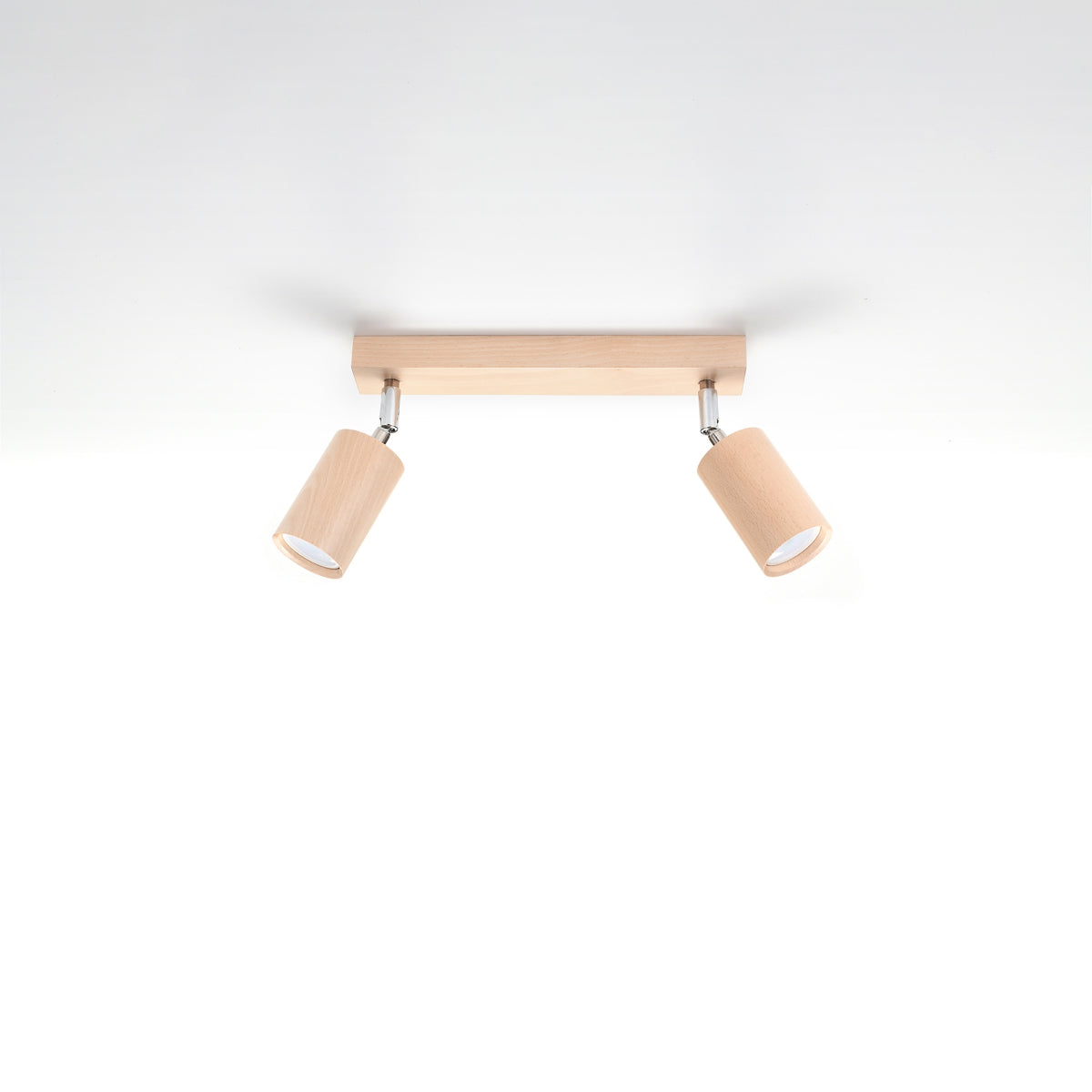 Minimalist Natural Wood Ceiling Light 2