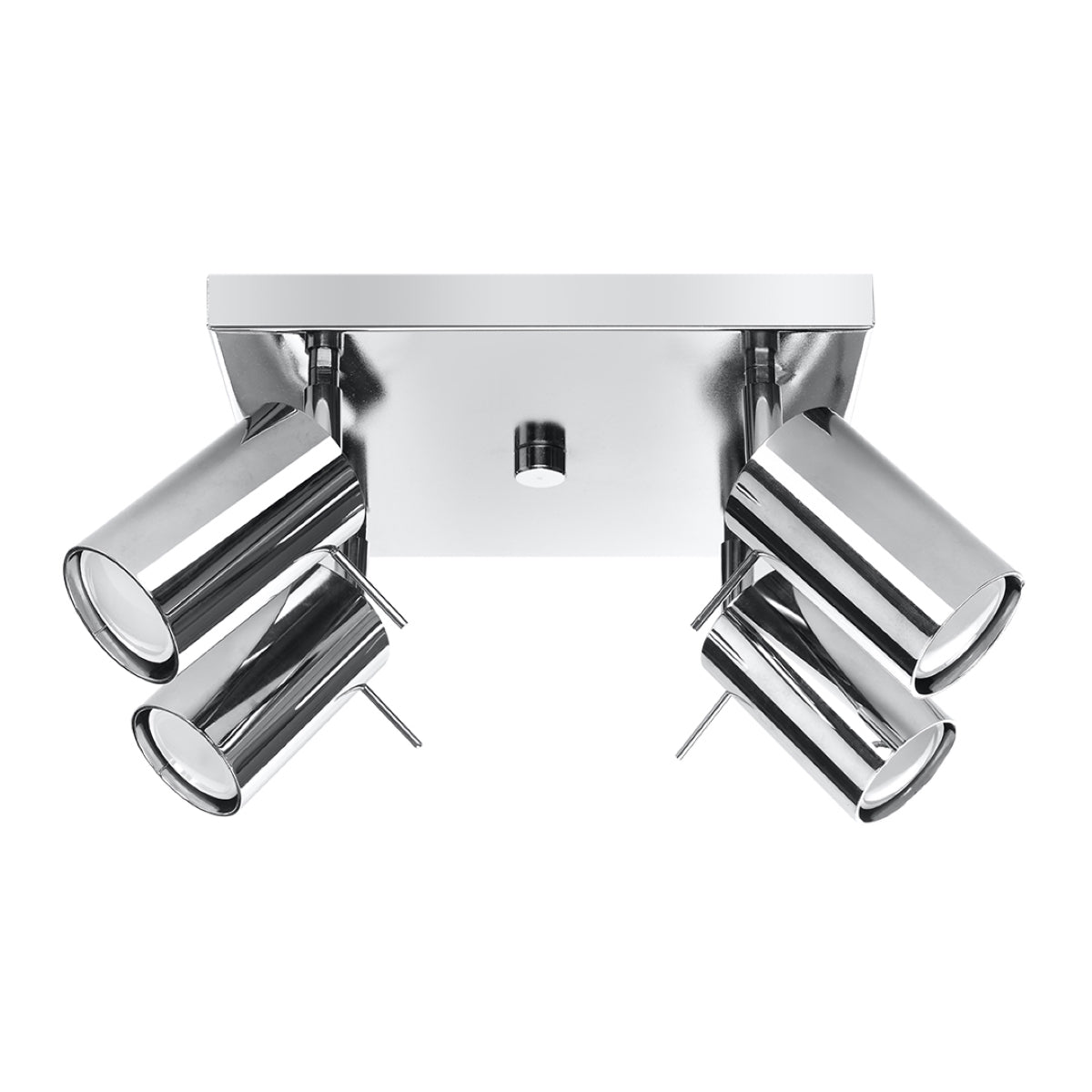 Directional ceiling light 4 LED chrome