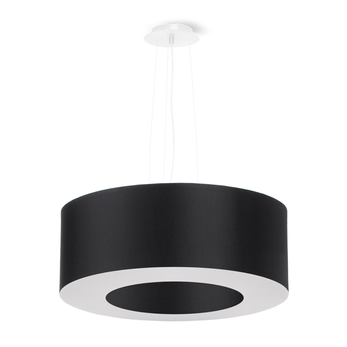 Lustre Saturne 50 noir