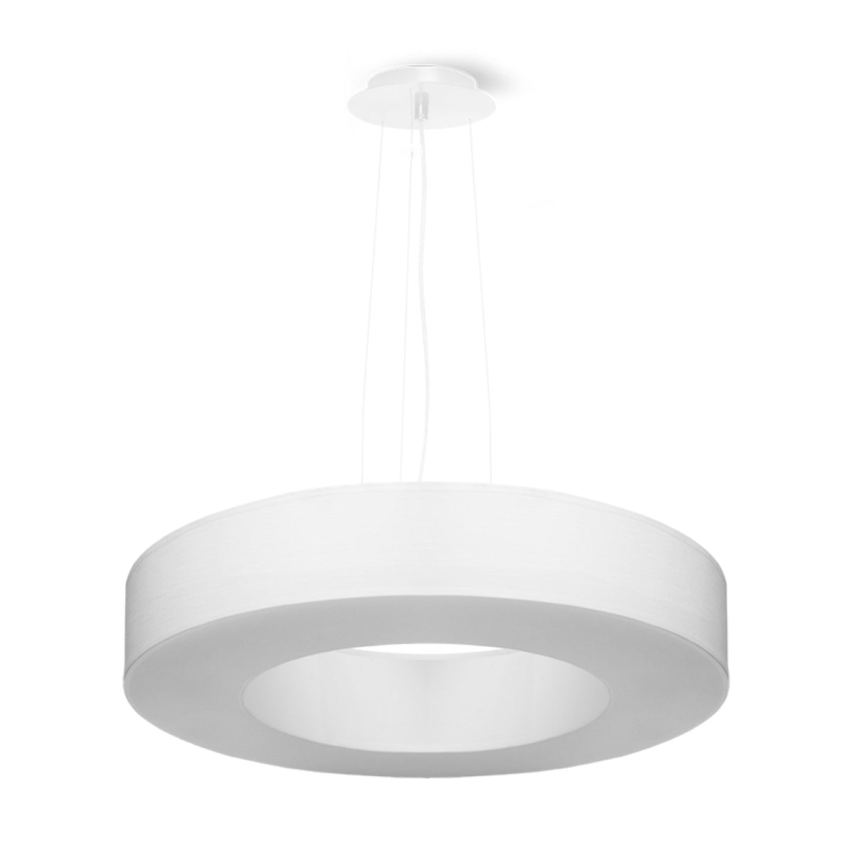 Lustre Saturne Slim 50 blanc
