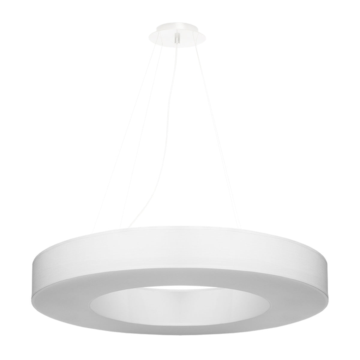 Lustre Saturne Slim 70 blanc