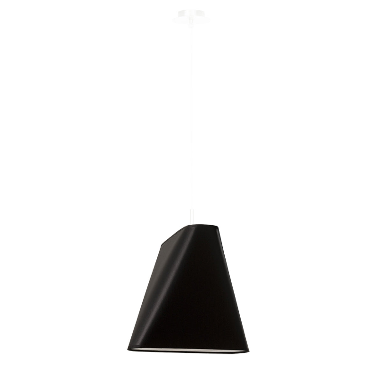Lustre Forme Créative Tissu 1 noir