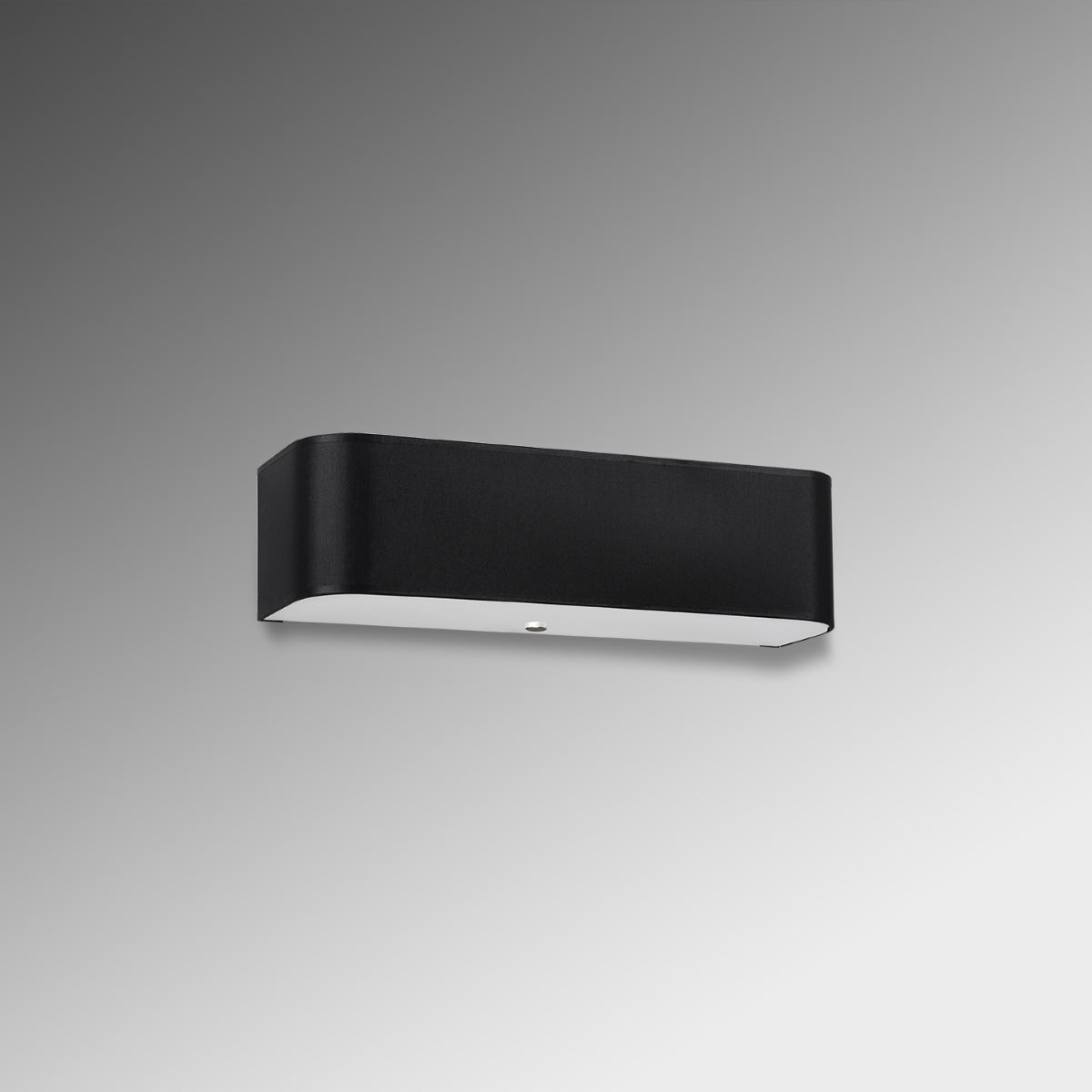 Black Full Square Wall Light