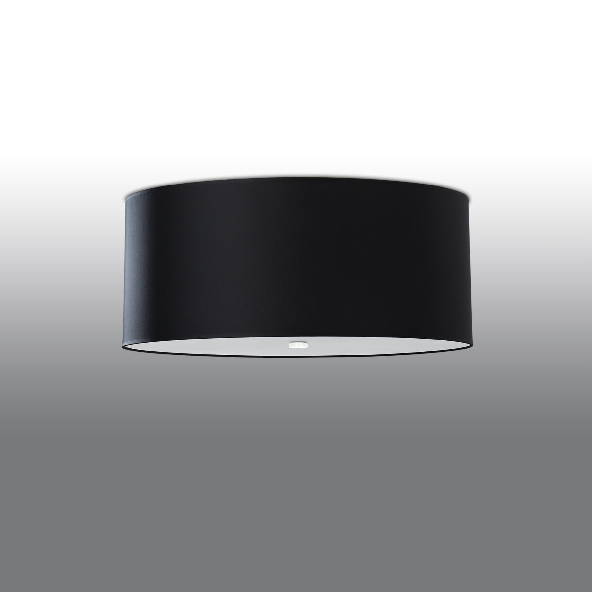 Round Fabric Chandelier 70 black