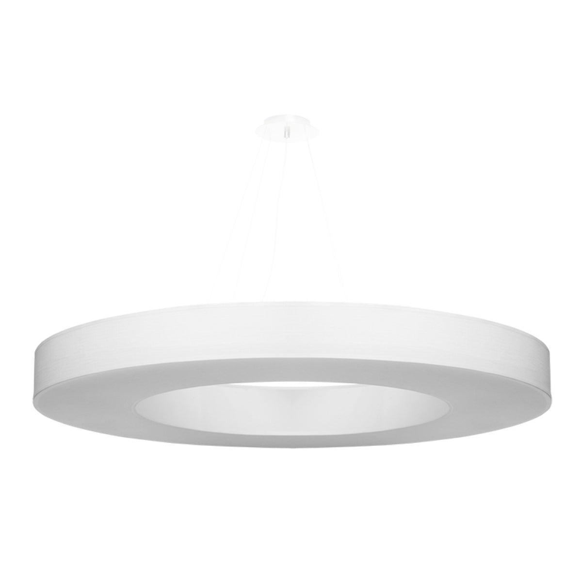 Lustre Saturne Slim 90 blanc