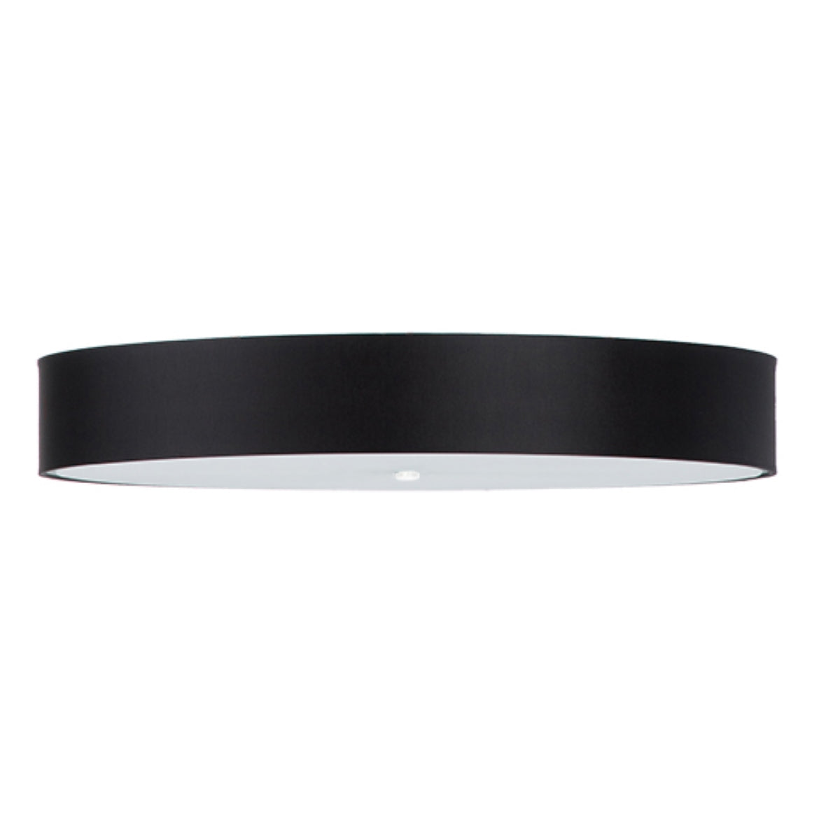 Plafonnier Cercle Plein 90 noir