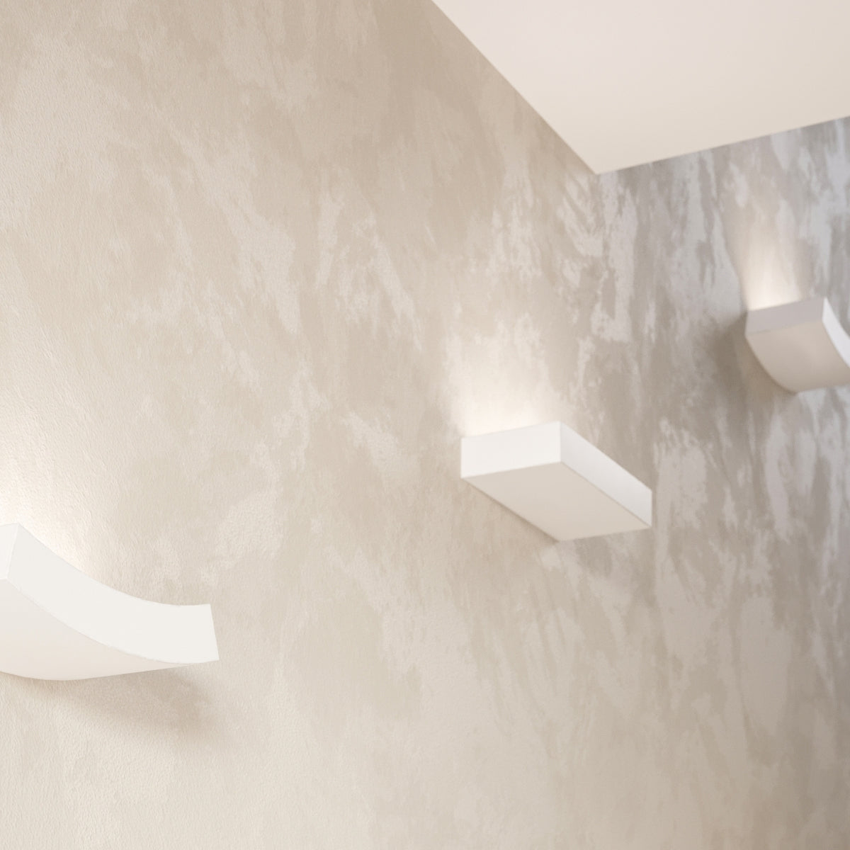 Ceramic Ramp Design Wall Lamp