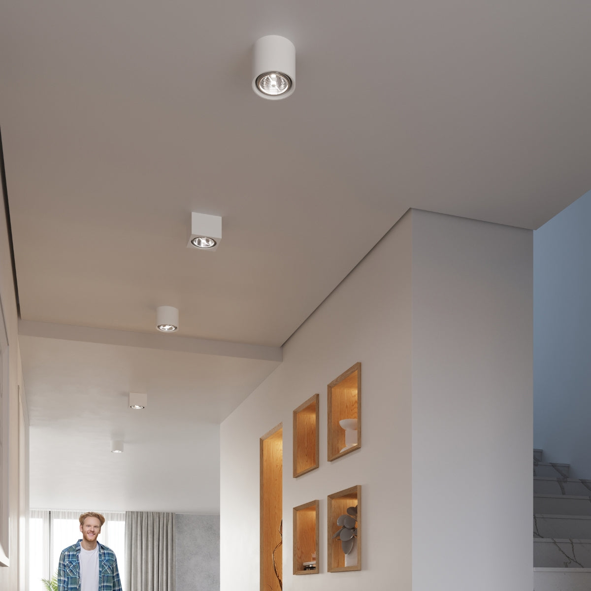 Plafonnier Spot Minimaliste LED