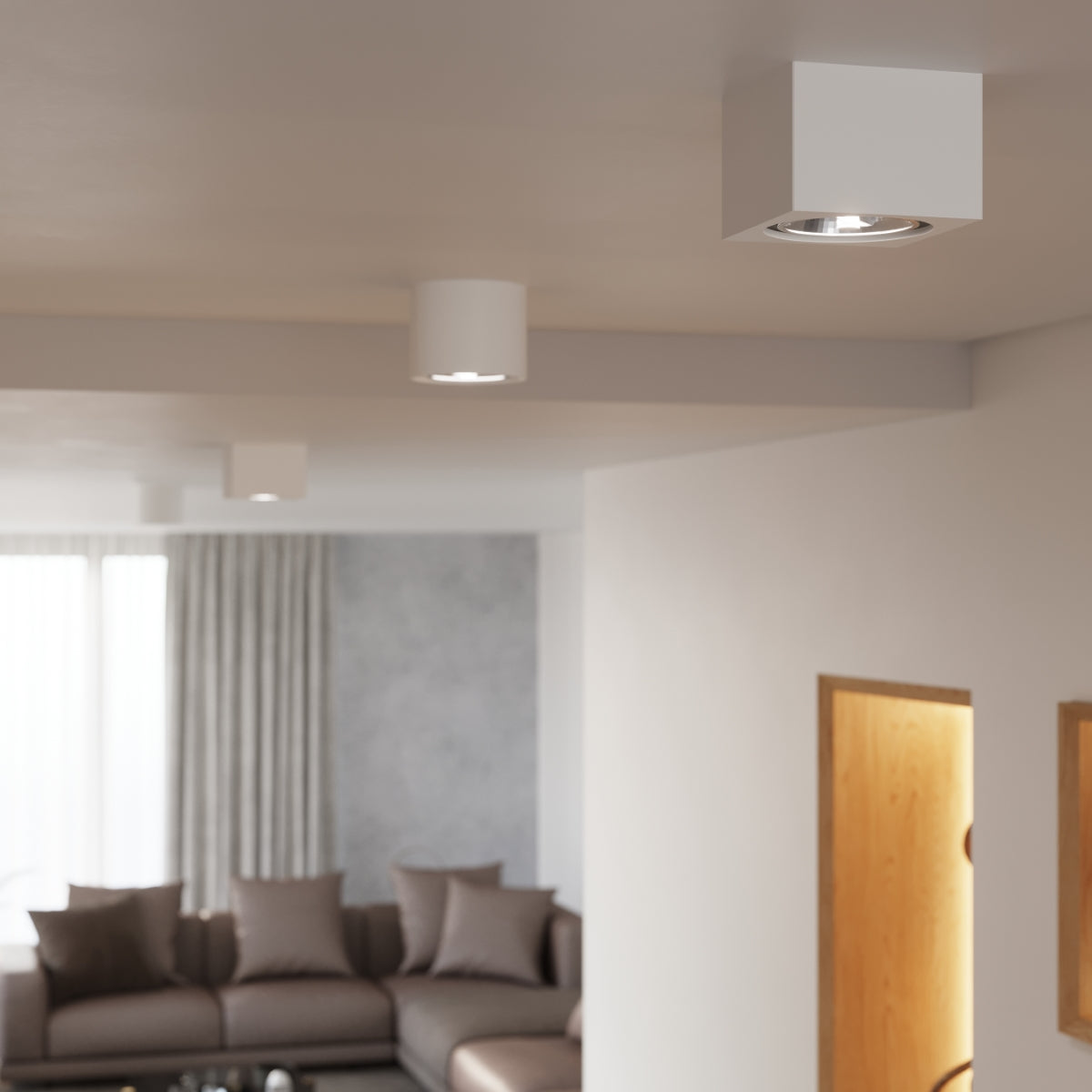 Plafonnier Spot Minimaliste LED