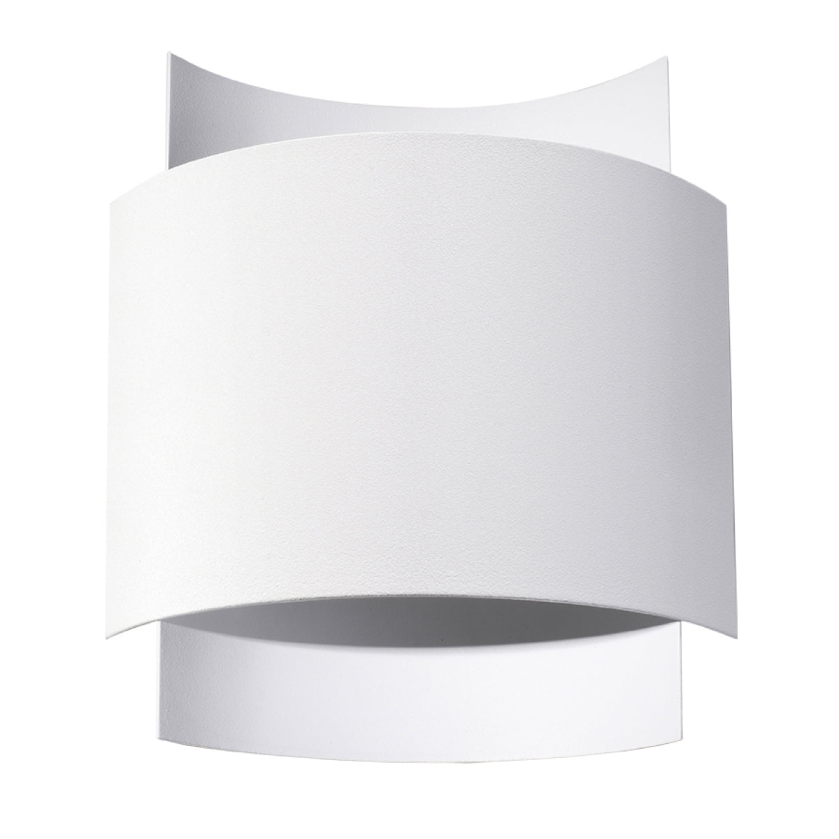 Double Arc Wall Light White